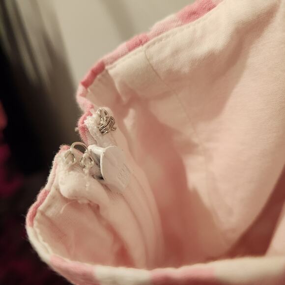 J. Crew gingham print cotton pink maxi dress size 14 - Picture 6 of 9